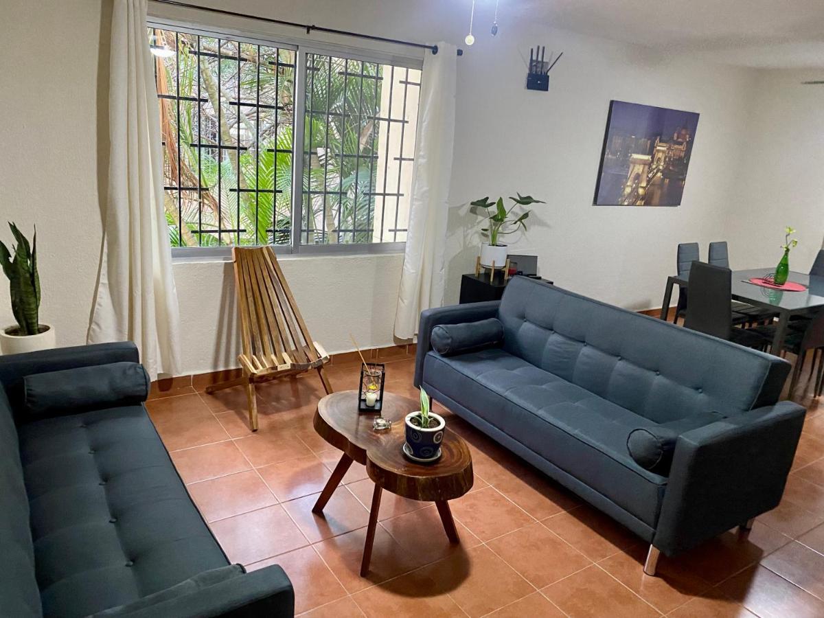 Peach35 Apartamento Centrico, 5 Min De La Playa Cancún Eksteriør bilde